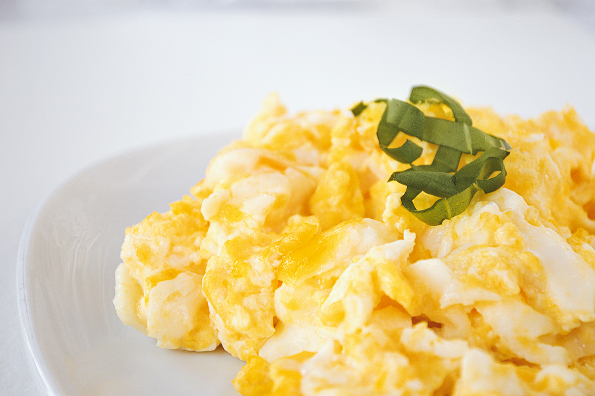 recipe for creamy scrambled eggs