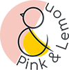 لوگوی وبسایت آشپزی صورتی و لیمویی