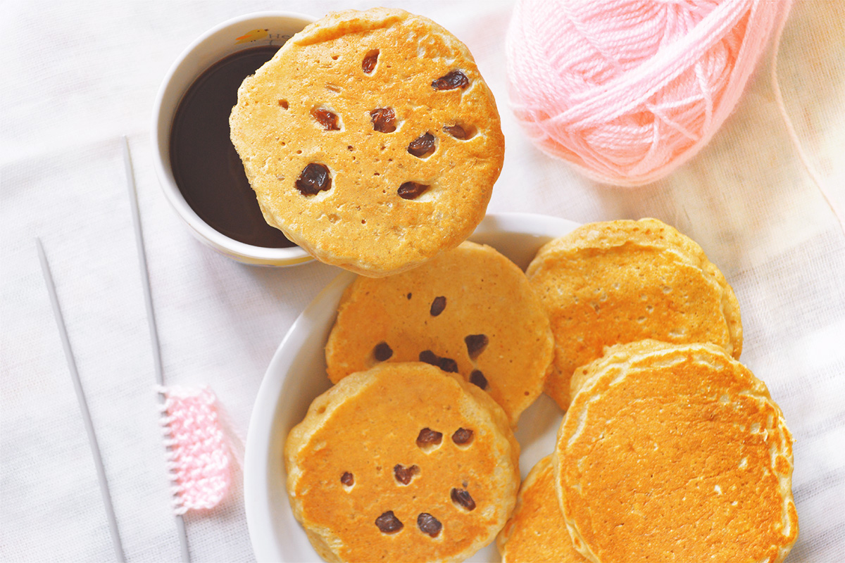 recipe for overnight oatmeal cookie pancakes